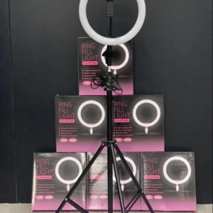 Ring light with stand