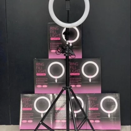 Ring light with stand