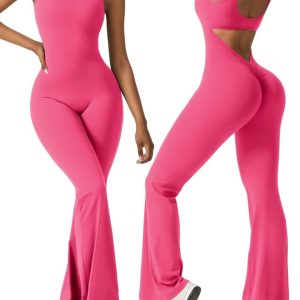 V-WAIST ACTIVE JUMP SUIT