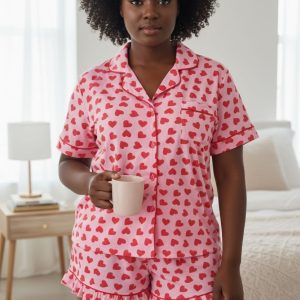 RED LOVE 2 PIECES SET