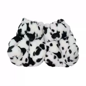 RAINBOW TEDDY BEAE PUSH SLIPPERS